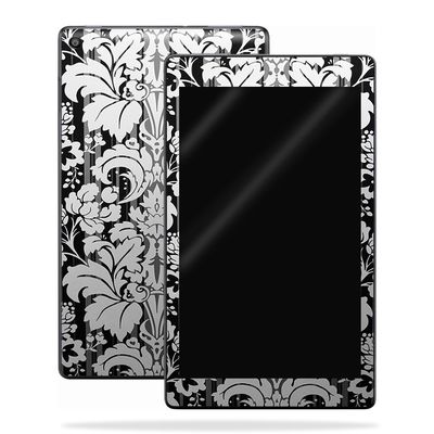MightySkins Skin Compatible with Amazon Kindle Fire HD 10 (2017) - Floral Retro | Protective, Durable, and Unique Vinyl Decal wrap Cover | Easy to Apply, Remove, and Change Styles | Made in The USA