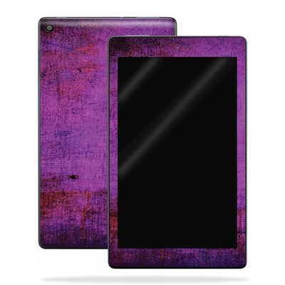 MightySkins Skin Compatible with Amazon Kindle Fire HD 10 (2017) - Purple Sky | Protective, Durable, and Unique Vinyl Decal wrap Cover | Easy to Apply, Remove, and Change Styles | Made in The USA