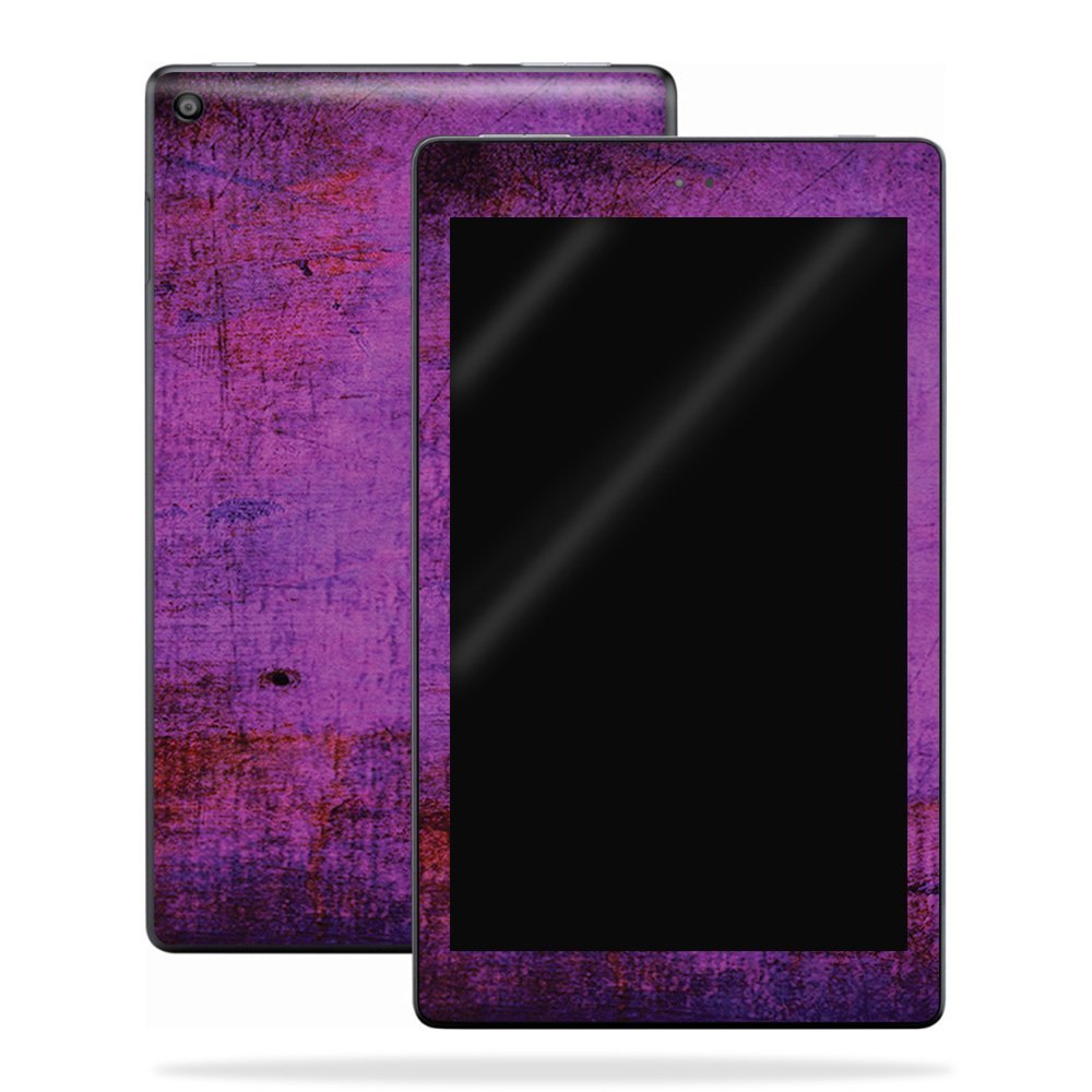 MightySkins Skin Compatible with Amazon Kindle Fire HD 10 (2017) - Purple Sky | Protective, Durable, and Unique Vinyl Decal wrap Cover | Easy to Apply, Remove, and Change Styles | Made in The USA