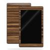 MightySkins Skin Compatible with Amazon Kindle Fire HD 10 (2017) - Dark Zebra Wood | Protective, Durable, and Unique Vinyl Decal wrap Cover | Easy to Apply, Remove | Made in The USA view 1