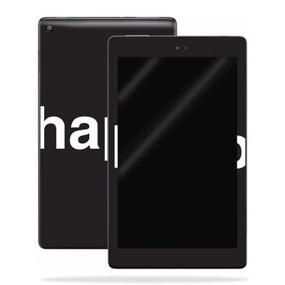 MightySkins Skin Compatible with Amazon Kindle Fire HD 10 (2017) - Happy | Protective, Durable, and Unique Vinyl Decal wrap Cover | Easy to Apply, Remove, and Change Styles | Made in The USA