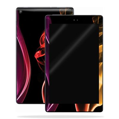 MightySkins Skin Compatible with Amazon Kindle Fire HD 10 (2017) - Bright Smoke | Protective, Durable, and Unique Vinyl Decal wrap Cover | Easy to Apply, Remove, and Change Styles | Made in The USA