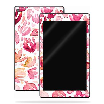 MightySkins Skin Compatible with Amazon Kindle Fire HD 10 (2017) - Pink Petals | Protective, Durable, and Unique Vinyl Decal wrap Cover | Easy to Apply, Remove, and Change Styles | Made in The USA