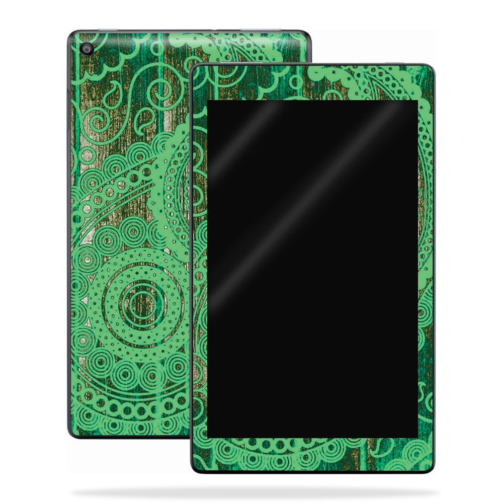 MightySkins Skin Compatible with Amazon Kindle Fire HD 10 (2017) - Vintage Paisley | Protective, Durable, and Unique Vinyl Decal wrap Cover | Easy to Apply, Remove | Made in The USA