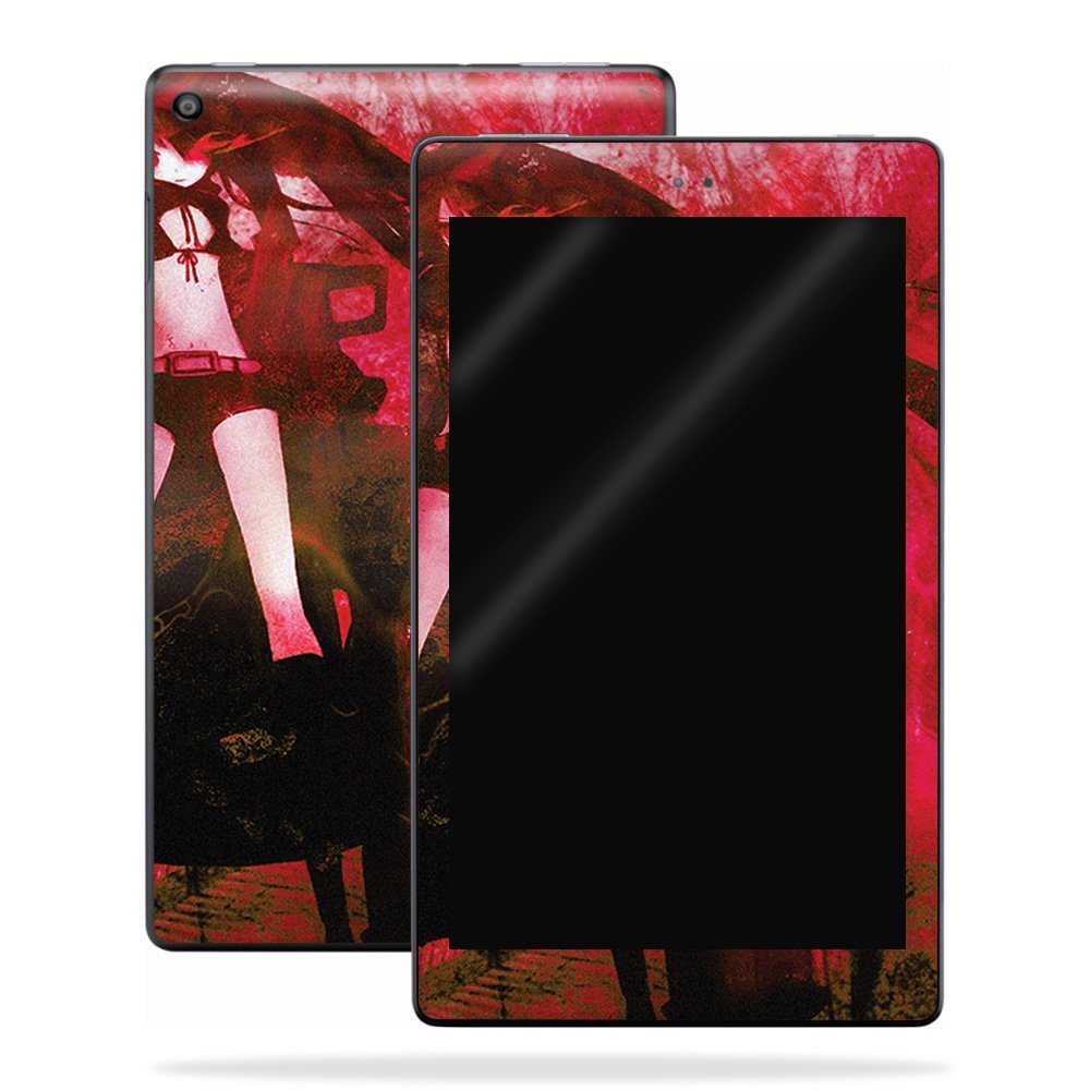 MightySkins Skin Compatible with Amazon Kindle Fire HD 8 (2017) - Anime | Protective, Durable, and Unique Vinyl Decal wrap Cover | Easy to Apply, Remove, and Change Styles | Made in The USA