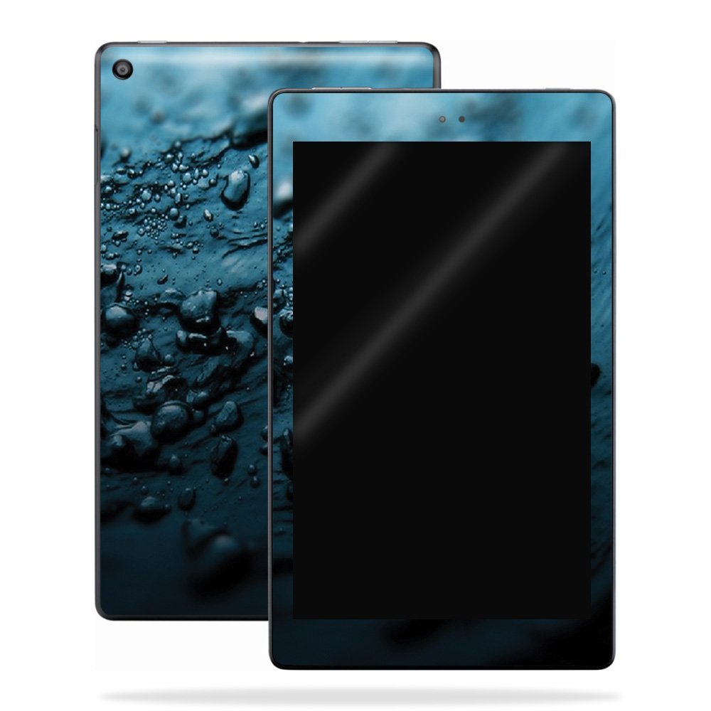MightySkins Skin Compatible with Amazon Kindle Fire HD 10 (2017) - Blue Storm | Protective, Durable, and Unique Vinyl Decal wrap Cover | Easy to Apply, Remove, and Change Styles | Made in The USA