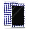 MightySkins Skin Compatible with Amazon Kindle Fire HD 8 (2017) - Blue Houndstooth | Protective, Durable, and Unique Vinyl Decal wrap Cover | Easy to Apply, Remove | Made in The USA view 1