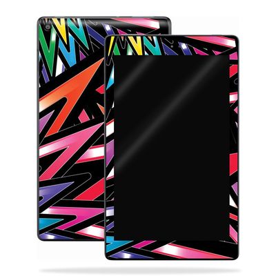 MightySkins Skin Compatible with Amazon Kindle Fire HD 10 (2017) - Color Bomb | Protective, Durable, and Unique Vinyl Decal wrap Cover | Easy to Apply, Remove, and Change Styles | Made in The USA