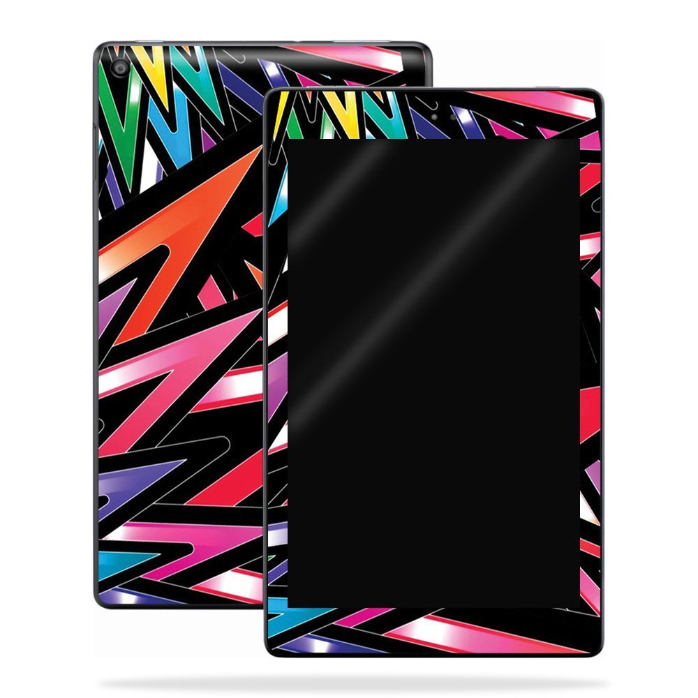 MightySkins Skin Compatible with Amazon Kindle Fire HD 10 (2017) - Color Bomb | Protective, Durable, and Unique Vinyl Decal wrap Cover | Easy to Apply, Remove, and Change Styles | Made in The USA