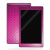 MightySkins Skin Compatible with Amazon Kindle Fire HD 8 (2017) - Pink Diamond Plate | Protective, Durable, and Unique Vinyl Decal wrap Cover | Easy to Apply, Remove | Made in The USA view 1