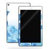 MightySkins Skin Compatible with Amazon Kindle Fire HD 8 (2017) - Blue Flowers | Protective, Durable, and Unique Vinyl Decal wrap Cover | Easy to Apply, Remove, and Change Styles | Made in The USA view 1