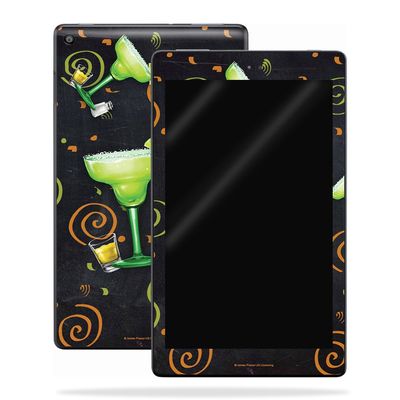 MightySkins Skin Compatible with Amazon Kindle Fire HD 10 (2017) - Marg Party | Protective, Durable, and Unique Vinyl Decal wrap Cover | Easy to Apply, Remove, and Change Styles | Made in The USA