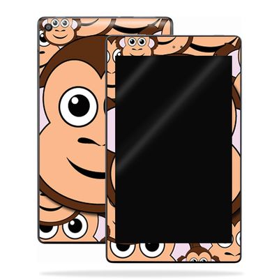 MightySkins Skin Compatible with Amazon Kindle Fire HD 10 (2017) - Monkey | Protective, Durable, and Unique Vinyl Decal wrap Cover | Easy to Apply, Remove, and Change Styles | Made in The USA