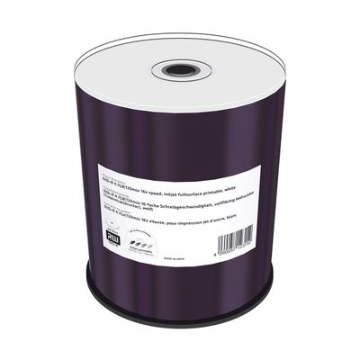 MEDIARANGE MR414 DVD+R 4.7GB 16x (100) Cake Box Ink Jet Printable