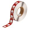 Brady THTEP167U-593-.5RD, 64446 Push Button Label, Roll of 500 pcs view 1