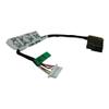 Power4Laptops Short Cable Version (Please Check The Picture) Replacement Laptop DC Jack Socket with Cable Compatible with HP Home 15-ac188TU view 1