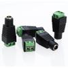 Cctv4Less Female DC Power Connectors, 12V DC 5.5mm x 2.1mm to Screw Terminal Jack Adapter for LED Strip, CCTV Security Camera Cable Wire Ends Plug (50) view 2