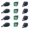 Cctv4Less Male Power Adapter Connector 5.5mm x 2.1mm for CCTV Security Camera, LED Light Strip, DC Barrel Jack Plug, 12V DC (10 PCS) view 1