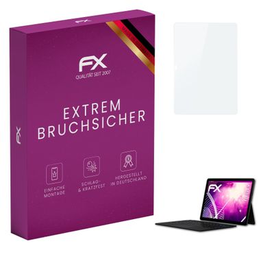 atFoliX Plastic Glass Protective Film compatible with Eve V, 9H Hybrid-Glass FX Screen Protector