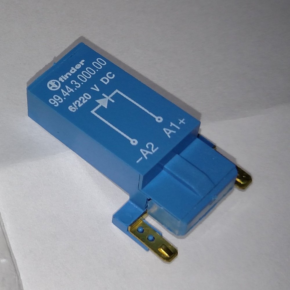 Finder, 99.44.3.000.00, Module, Terminal A1 6/220V DC