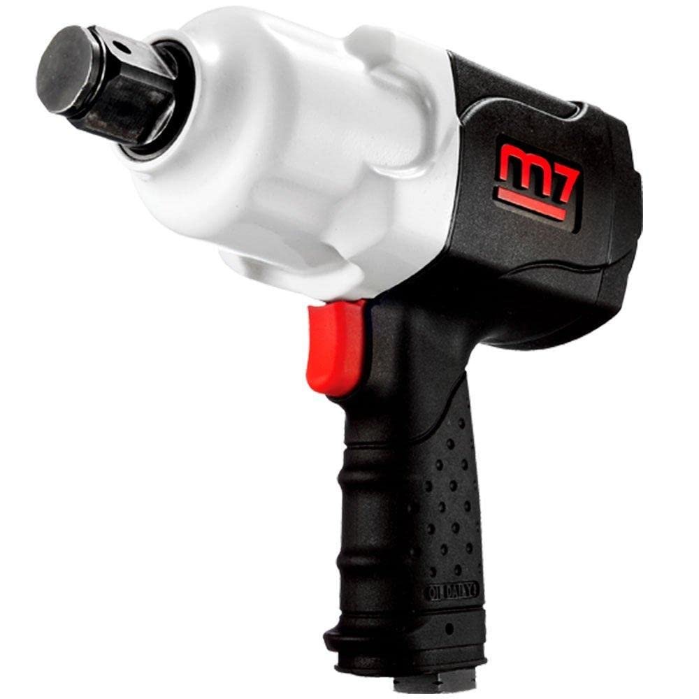 M7 1 Inch Air Impact Wrench with Twin Hammer Clutch and 1-1/16 Bolt (NC-8212)