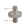 CAMVATE Tripod Mount Base Plate with 15mm Railblock for DSLR Shoulder Mount Rig, Red Knob view 2