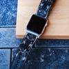 Apple Watch Band 38mm 40mm 42mm 44mm,Series 5 Series 4 Series 3 Series 2 Series 1,Hand-Stitched Handmade Apple Watch Leather view 2