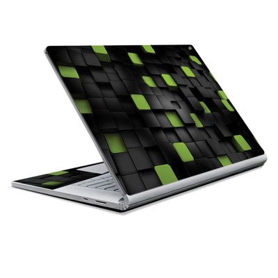 MightySkins Skin Compatible with Microsoft Surface Book 2 13" (2017) - Cubes | Protective, Durable, and Unique Vinyl Decal wrap Cover | Easy to Apply, Remove, and Change Styles | Made in The USA