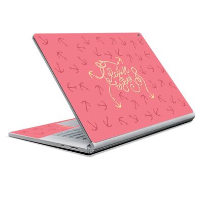 MightySkins Skin Compatible with Microsoft Surface Book 2 13" (2017) - Refuse to Sink | Protective, Durable, and Unique Vinyl Decal wrap Cover | Easy to Apply, Remove | Made in The USA