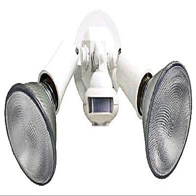 All Pro MS34W White Motion Detector Floodlight