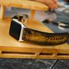 Apple Watch Band 38mm 40mm 42mm 44mm,Series 5 Series 4 Series 3 Series 2 Series 1,Hand-Stitched Handmade Apple Watch Leather view 3