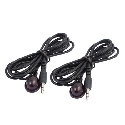 Aexit 2Pcs CHT-F03-D13 Audio & Video Accessories Single Small Shell Head 3.5mm Jack Infrared Connectors & Adapters Emitter Cable