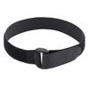 Aexit 35cm Length Audio & Video Accessories 20mm Width Nylon Detachable Fastener Loop Tie Strap Belt Connectors & Adapters Black 3pcs view 1