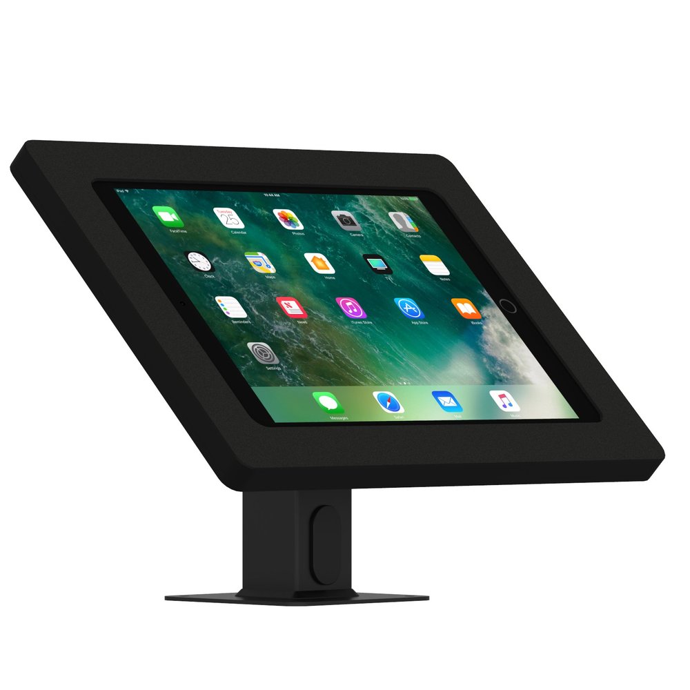VidaMount Black Enclosure and Rotating & Tilting Desk/Table Mount [Bundle] Compatible with iPad Pro 10.5" & Air 3rd Gen