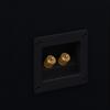 KEF Q350 Bookshelf Speakers (Pair, Walnut) view 2