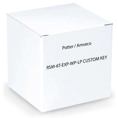 Potter/Amseco RSM-6T-EXP-WP-LP Custom Key