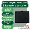 Pop Charger, Emergency Charger, for Android view 2