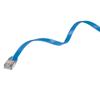 10FT U/FTP Flat Design CAT7 Gold Plated Shielded Ethernet RJ45 Copper Cable 10 Gigabit Ethernet Network Patch Cord (10FT, Blue) view 2