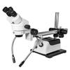 7X-45X Binocular Zoom Stereo Microscope Dual Gooseneck Dual Fiber Optic Light Box Boom Stand Professional Industrial 76mm Focus Rack SZ02010423 BoliOptics view 1