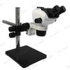 6.6X-51X WF Binocular Zoom Stereo Microscope + Boom Cross Arm Heavy Duty Stand 76mm Focus Rack 10X Adjustable High Eyepoint Eyepiece Professional Inspection SZ02050421 BoliOptics view 2