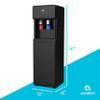 Avalon Self Cleaning Touchless Bottleless Water Cooler Dispenser - Hot & Cold Water, Child Safety Lock, Innovative Slim Design - UL- Black - A7BOTTLELESSBLK view 2