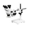 3.5X-45X LED Trinocular Zoom Stereo Microscope USB 5MP Digital Video Camera Boom Stand Widefield WF 10X High Eyepoint Eyepiece Heavy Duty Metal Base 64LED Ring Light 76mm 32mm Focusing Rack SZ02010433 view 1