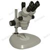 10X-65X SWF Binocular Zoom Stereo Microscope Pillar Post Stand Professional 10X Super Widefield Eyepiece 76mm Focusing Rack Inspecting Industrial SZ08010232 BoliOptics view 2