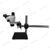 6.6X-51X WF Triinocular Zoom Stereo Microscope + Boom Cross Arm Stand 76mm E-Arm Focus Rack 10X Adjustable High Eyepoint Eyepiece Professional SZ02050431 BoliOptics view 3
