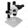 6.6X-51X WF Trinocular Zoom Stereo Microscope 76mm Track Stand 10X Widefield Adjustable High Eyepoint Eyepiece Inspection Dissecting Professional SZ02050031 BoliOptics view 2