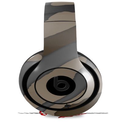 Skin Decal Wrap Compatible with Beats Studio 2 and 3 Wired and Wirelesss Camouflage Brown Skin Only Headphones NOT Included