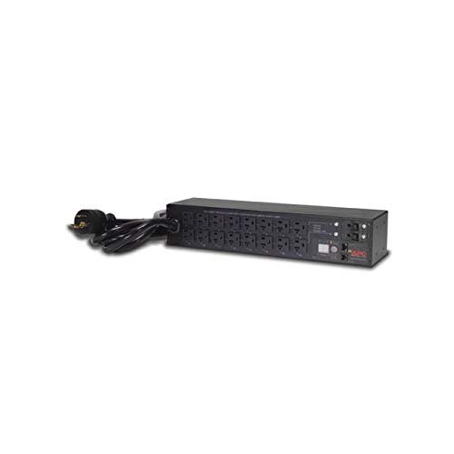 APC AP7902B Switched Rack PDU - Power Distribution Unit (Rack-mountable) - AC 100/120 V - 2880 VA - Input: NEMA L5-30P - Output connectors: 16 (NEMA 5