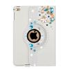 STENES Bling Case Compatible with iPad Mini 3/2/1 Case - 3D Handmade Crystal Pretty Butterfly Flowers 360 Degree Rotating Stand With Smart Cover Auto Sleep/Wake - Blue view 2