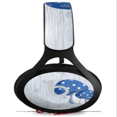 Skin Decal Wrap Compatible with Beats EP Mushrooms Blue Skin Only Headphones NOT Included