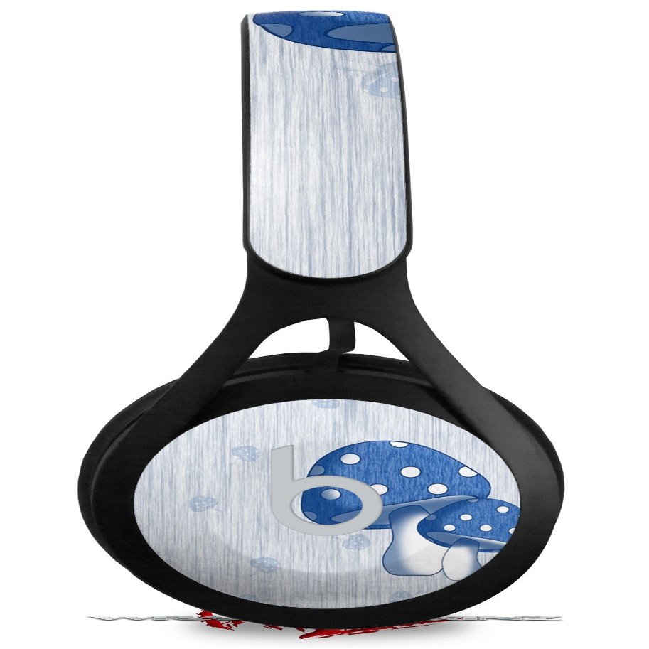 Skin Decal Wrap Compatible with Beats EP Mushrooms Blue Skin Only Headphones NOT Included